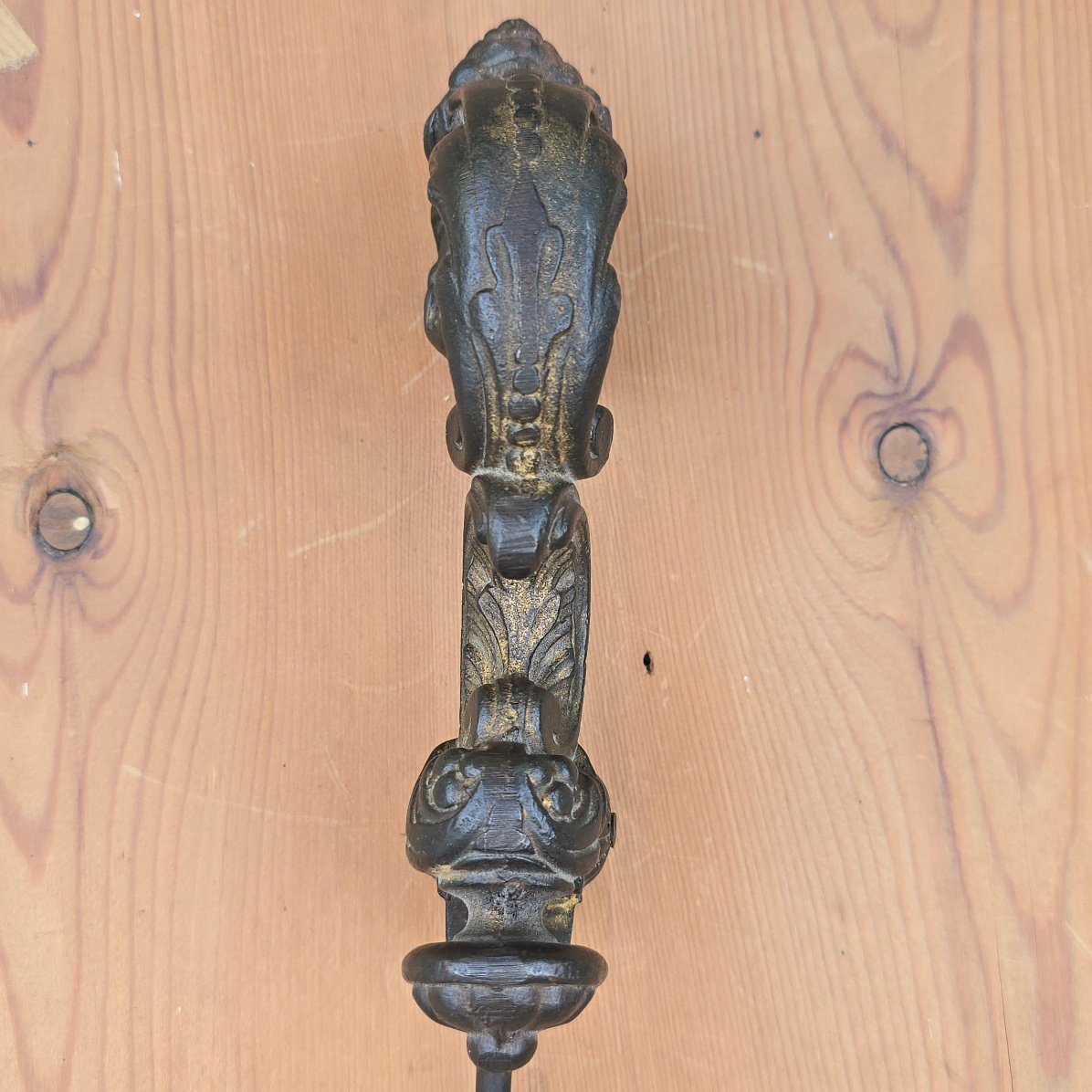 Heurtoir fin XIXe fonte-photo-3
