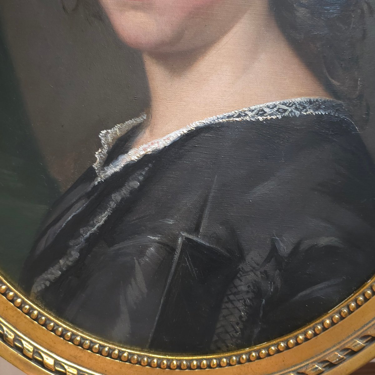 Portrait jemme femme époque Napoléon III -photo-3