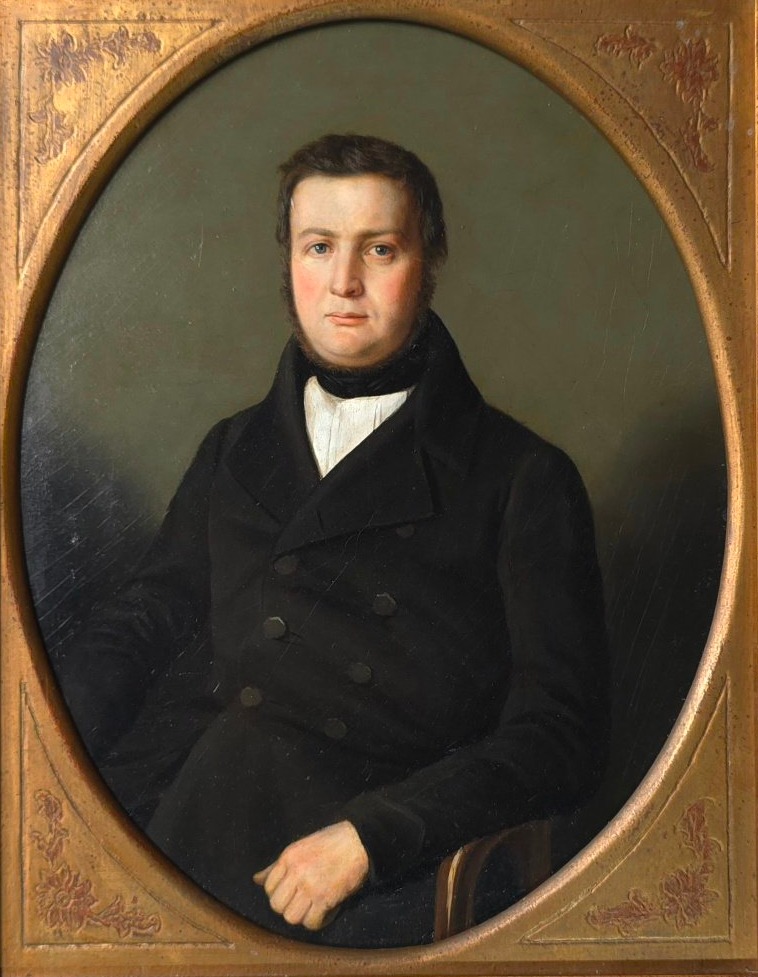 Portrait homme époque Napoléon III-photo-2
