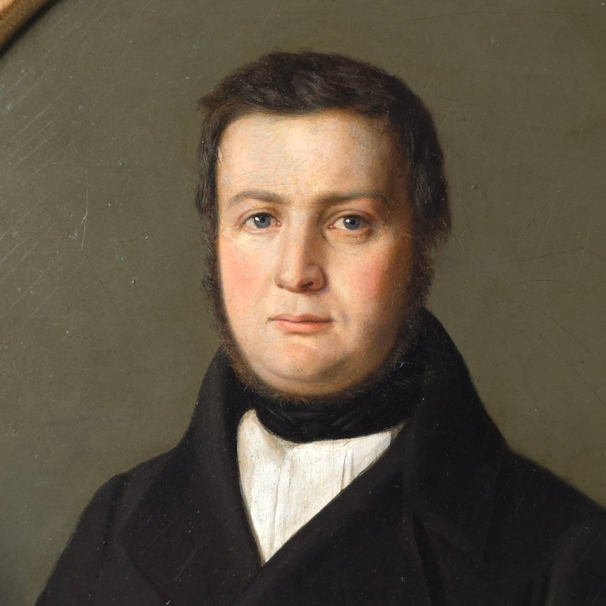 Portrait homme époque Napoléon III-photo-3