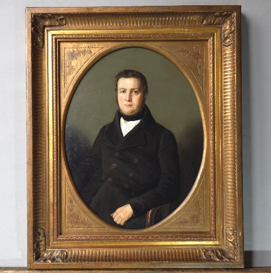 Portrait homme époque Napoléon III