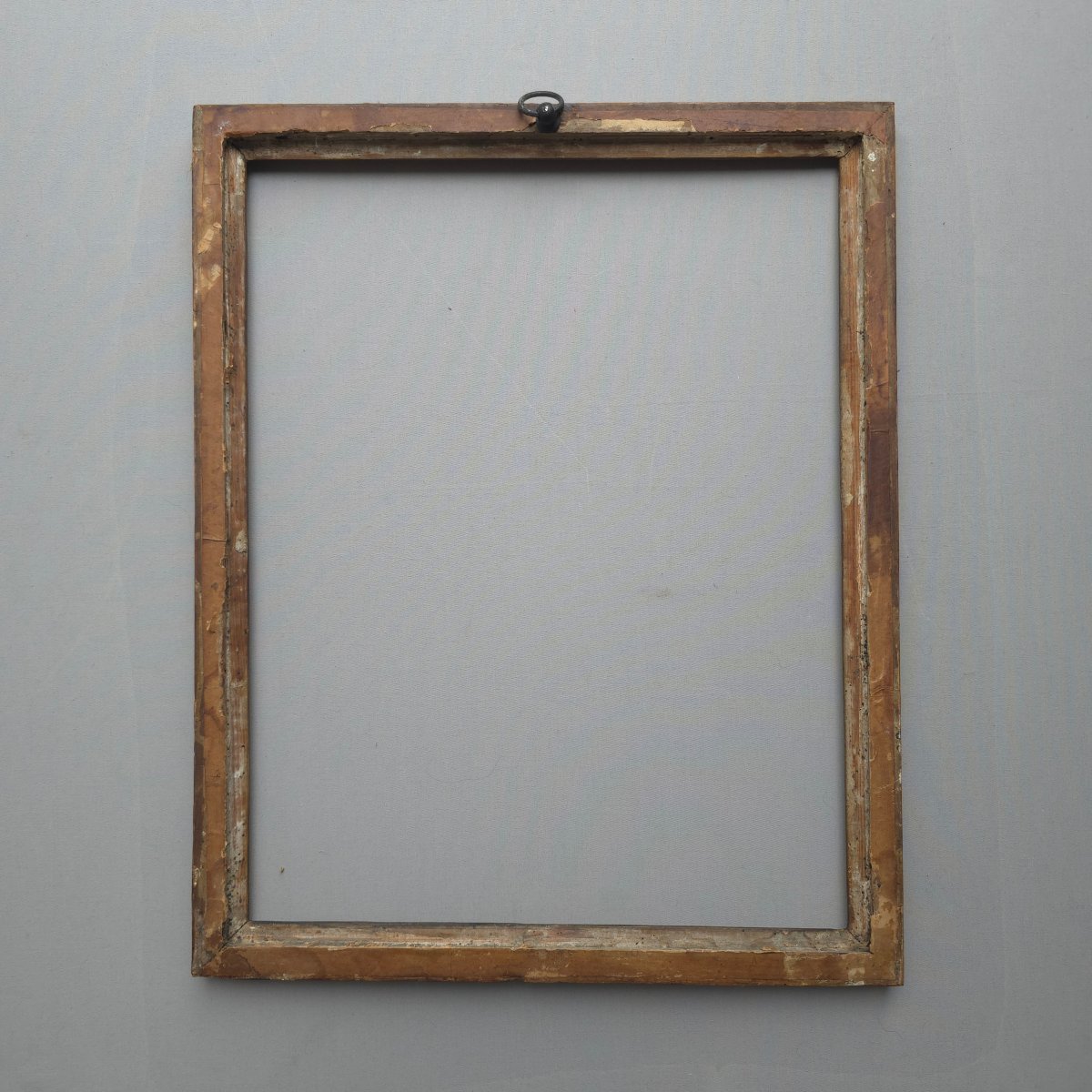 Cadre baguette bois doré début XIXe feuillure : 26 x 33 cm-photo-3