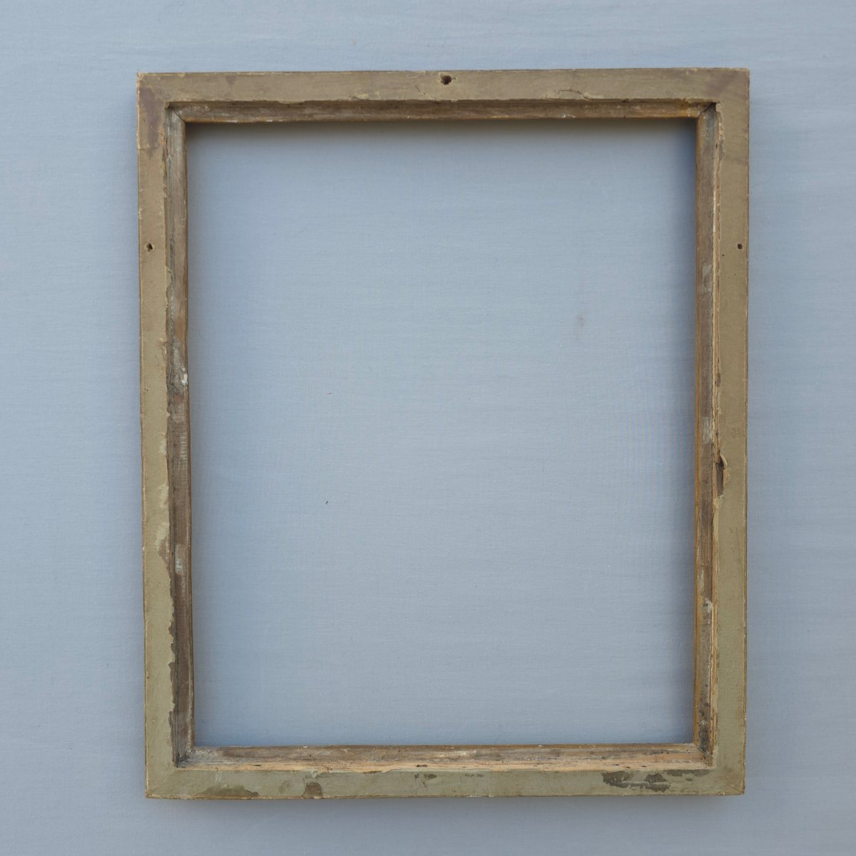 Cadre baguette bois doré milieu XIXe feuillure : 30,5 x 25 cm-photo-3