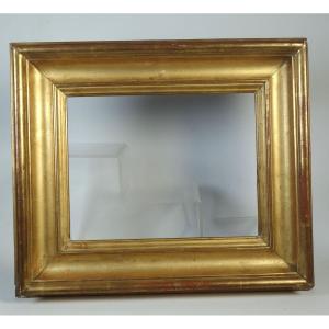 19th Century Golden Wood Frame: 