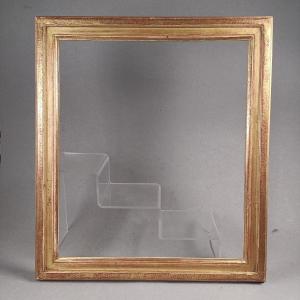 20th Century Baguette Golden Wood Frame, 18th Century Style 