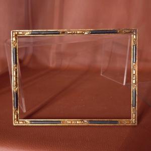 Small Art Deco Frame With Rabbet: 14.8 X 19.8 Cm