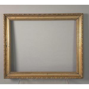 Late 19th Century Frame, Rabbet: 27 X 33.5 Cm