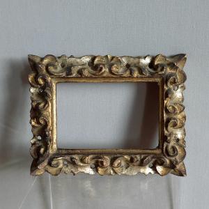 Miniature Wooden Frame With Rabbet: 8 X 5.5 Cm