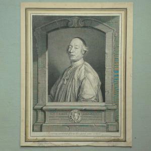 Portrait Of Lazare Chambroy (1698-1750), Abbot Of Sainte-geneviève De Paris (1745-1750), 18th Y