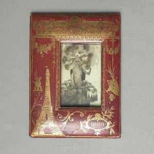 Eiffel Tower Photo Frame Souvenir Exhibition Coloniale Paris