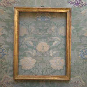 Early 19th-century Gilded Wood Frame With A Rebate: 33 X 25.5 Cm