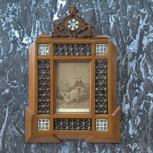 Early 20th-century Orientalist-style Mashrabiya Frame