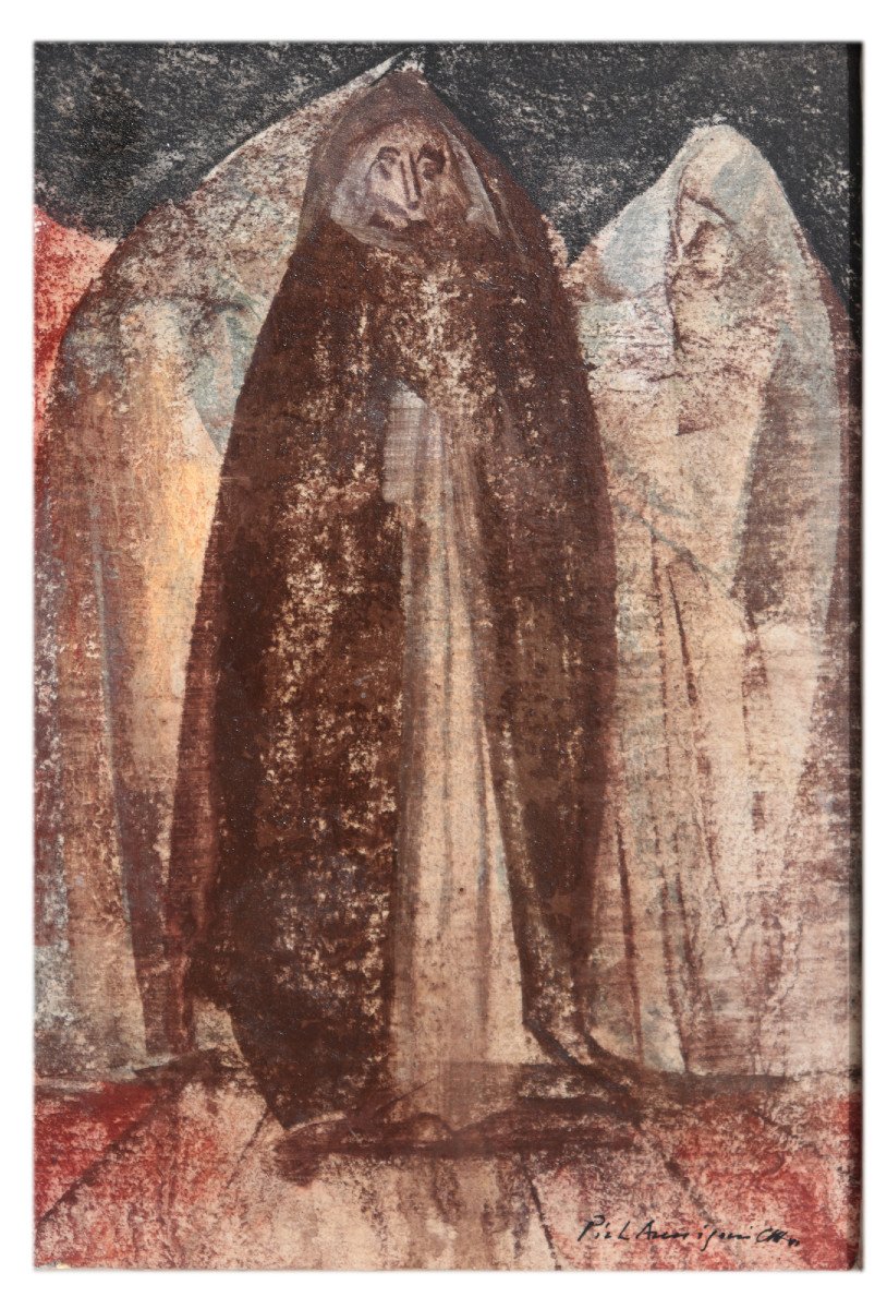 Pietro Annigoni (milan 1910- Florence 1988) - Figures-photo-2