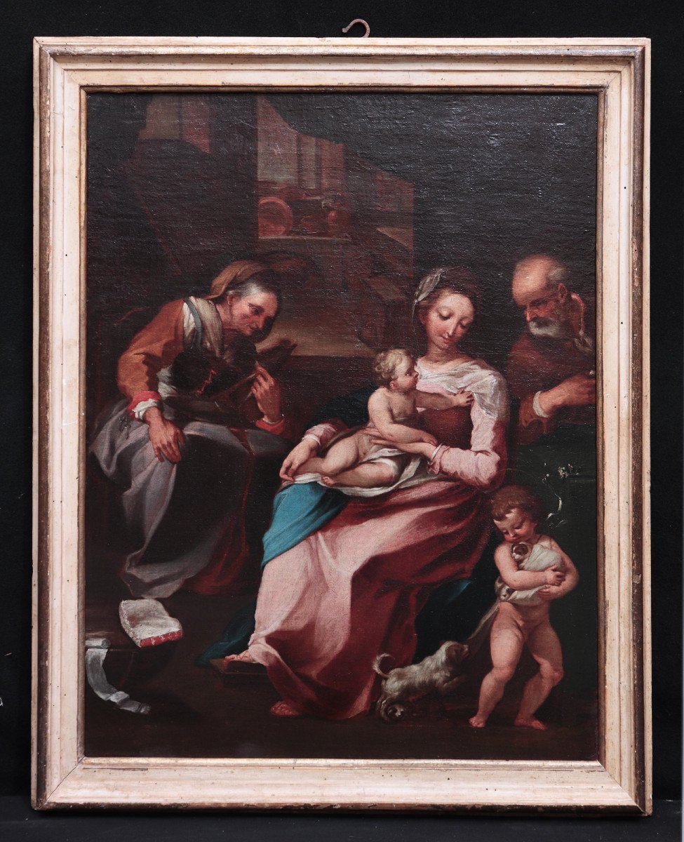 Ventura Salimbeni (siena, 1568-1613) - Holy Family-photo-2