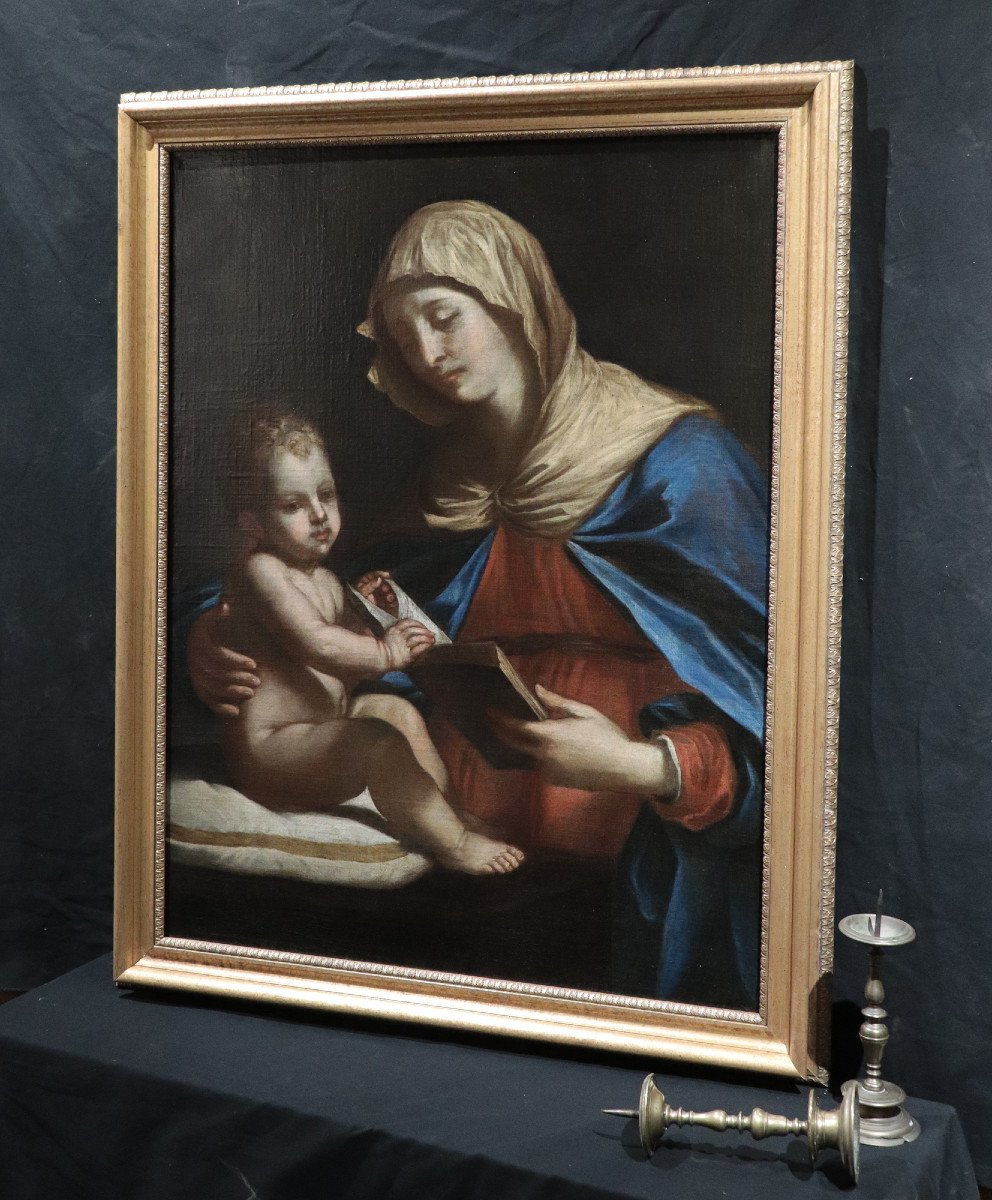 Bartolomeo Gennari (bologna 1594-1661) - Madonna And Child 