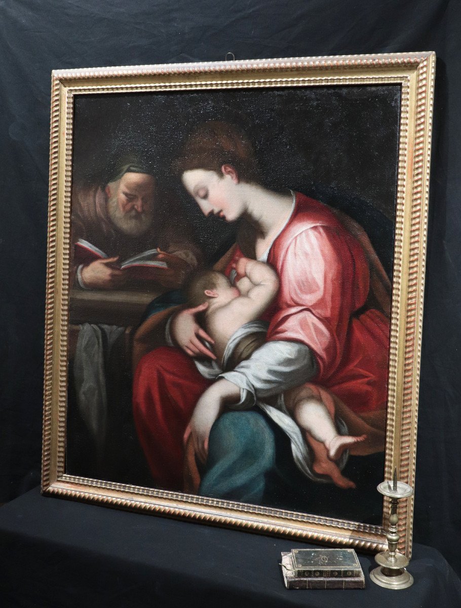 Giovanni Battista Paggi (genoa, 1554-1627) - Holy Family