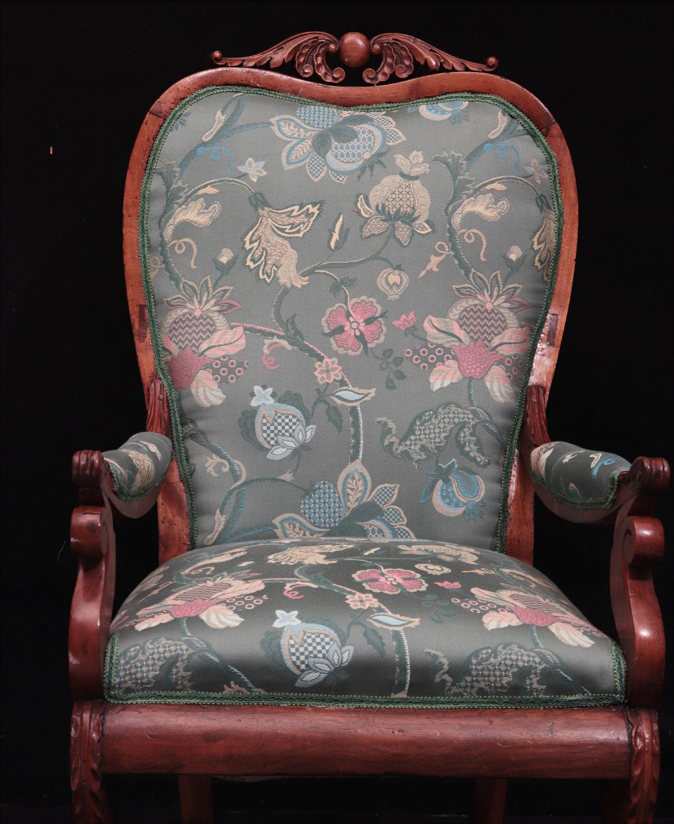 Armchair, Tuscany, 19th Century-photo-3