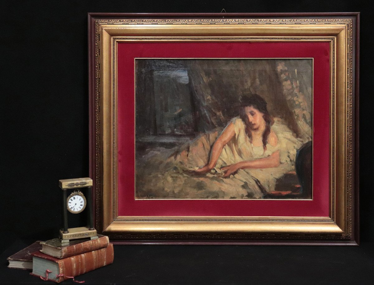 Michele Gordigiani (florence 1835-1909) - Portrait