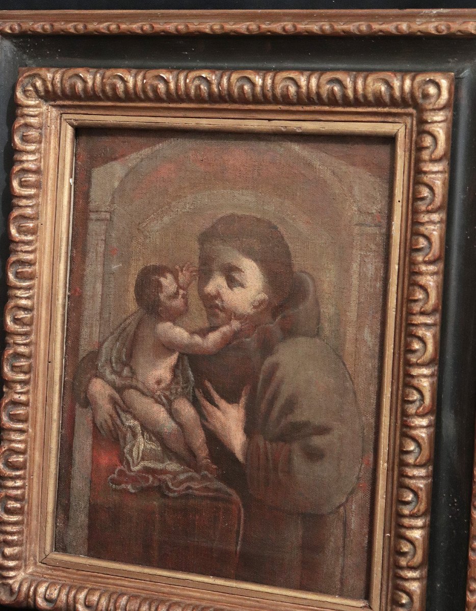Saint Antoine De Padoue, Toscane 17e Siècle-photo-3
