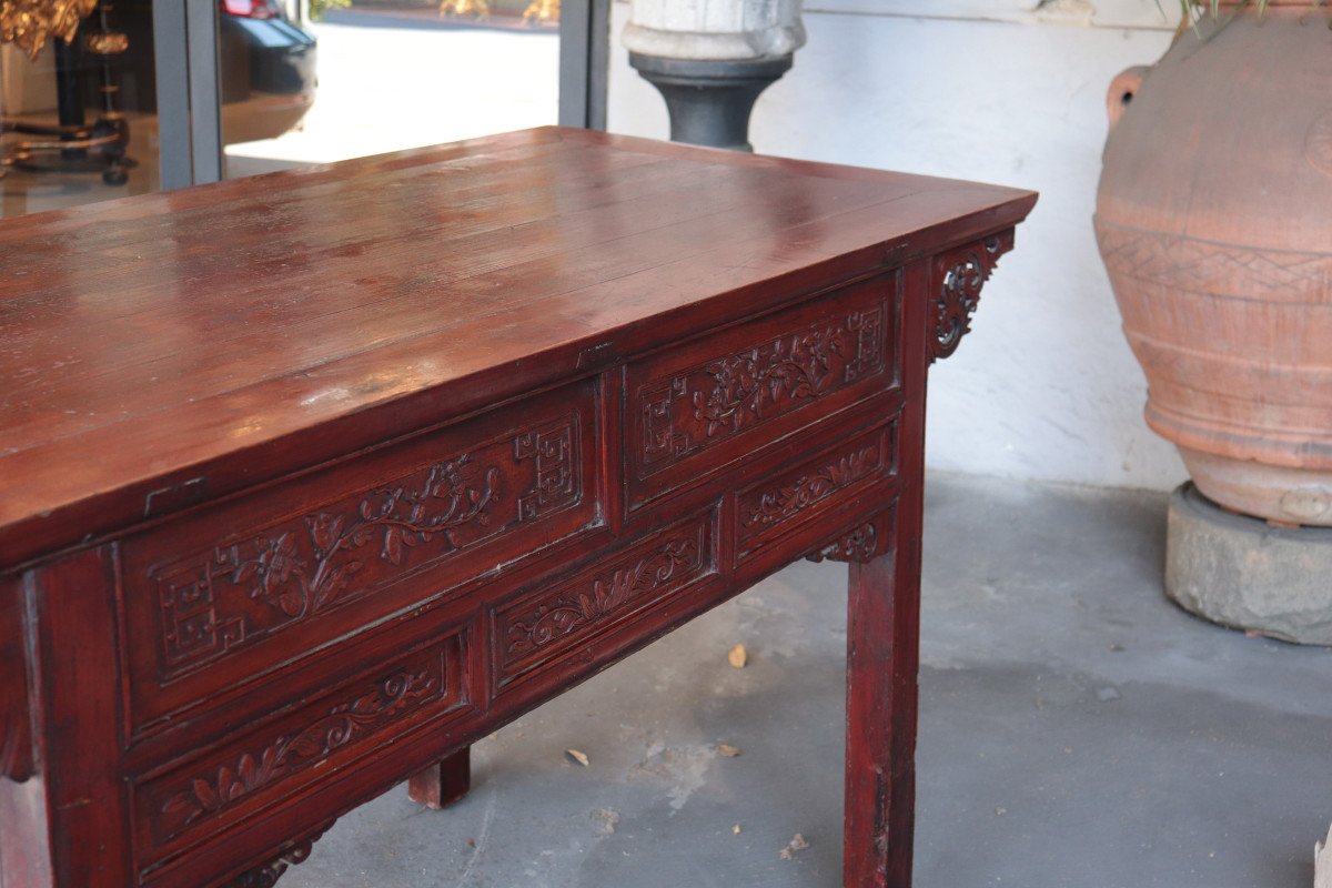 Table-console, Chine, 19e Siècle-photo-4