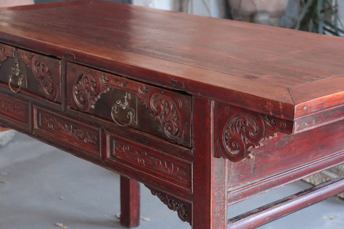 Table-console, Chine, 19e Siècle-photo-2