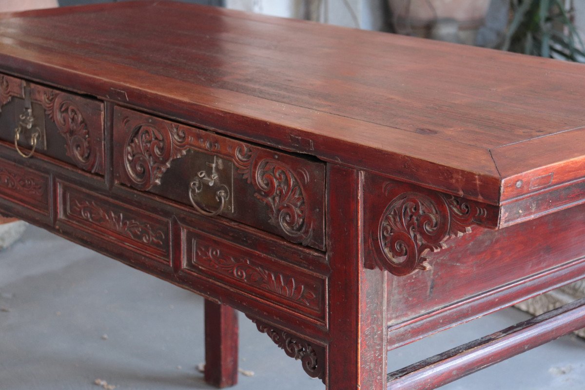 Table-console, Chine, 19e Siècle-photo-3