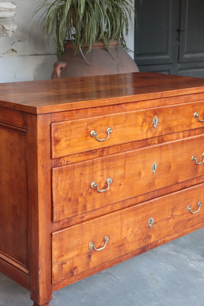 Commode En Cerisier, Toscane, 18e Siècle-photo-3