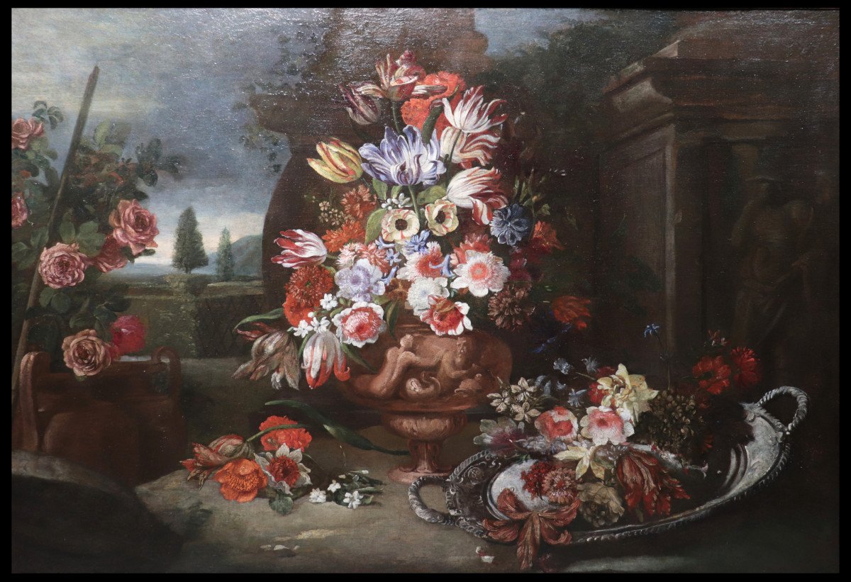 Gaspare Lopez (naples 1677-florence 1732) - Still Life-photo-2
