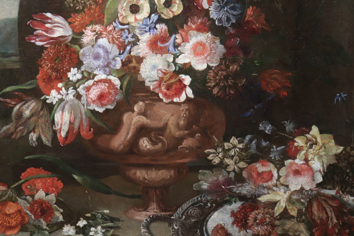 Gaspare Lopez (naples 1677-florence 1732) - Still Life-photo-3