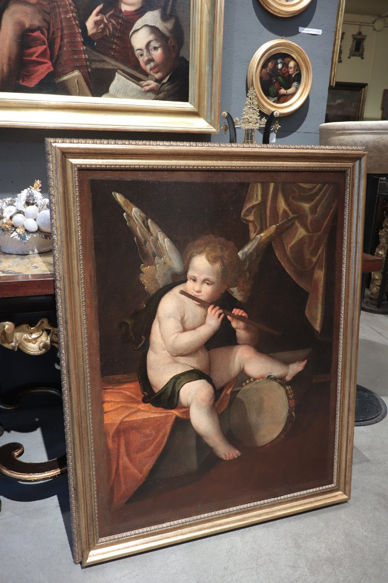 Francesco Vecellio (1475-1560 Ca) - Ange Musicien-photo-3