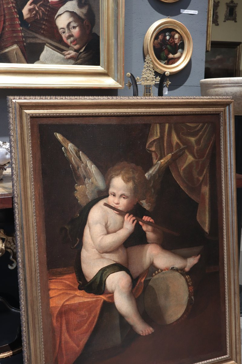Francesco Vecellio (1475-1560 Ca) - Ange Musicien-photo-4