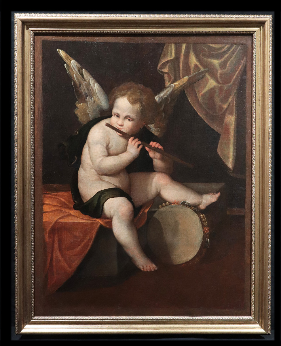 Francesco Vecellio (1475-1560 Ca) - Ange Musicien