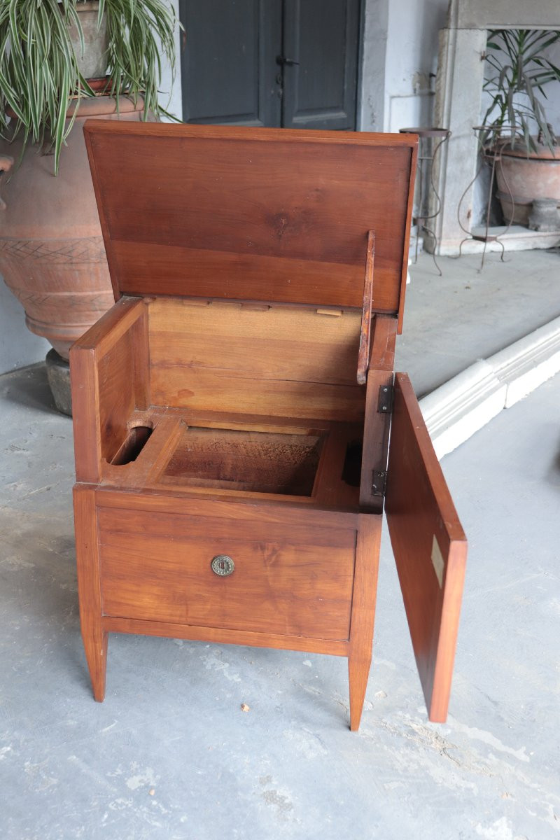 Table de chevet - meuble de bar, Toscane, fin du 18e siècle-photo-3