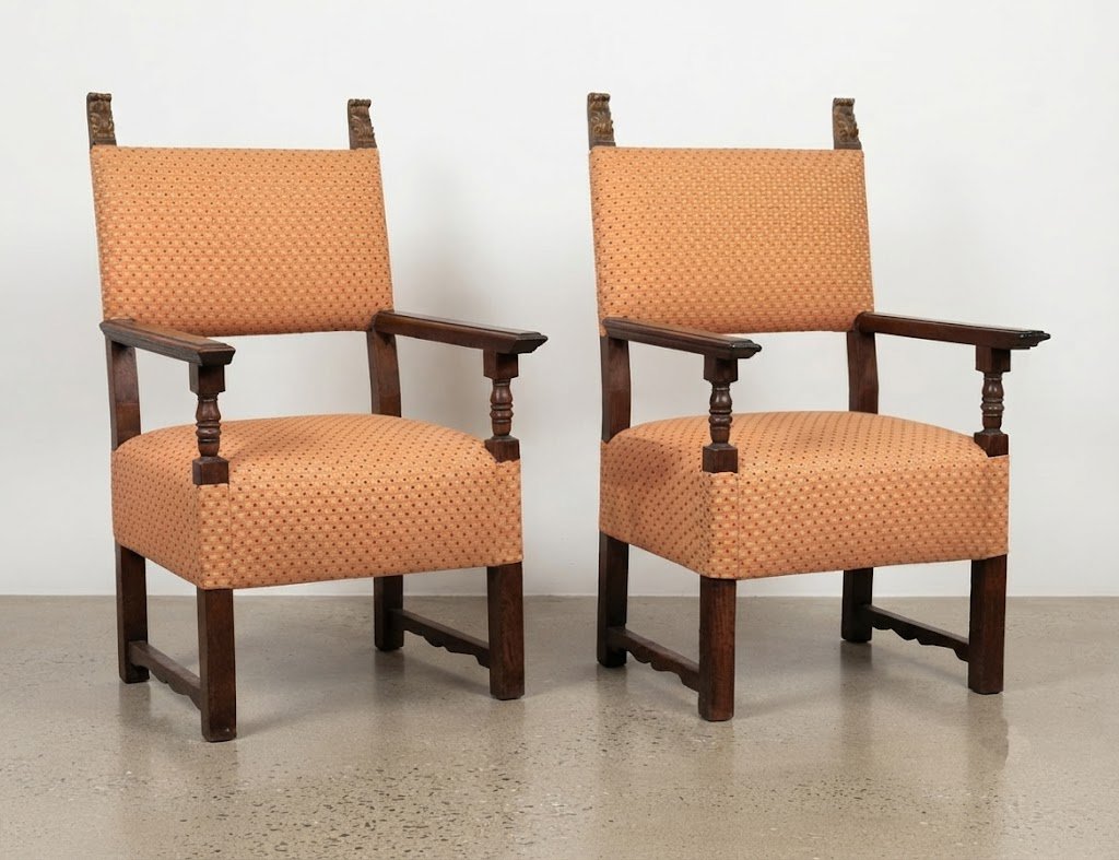 2 Armchairs, Florence, 16th Century