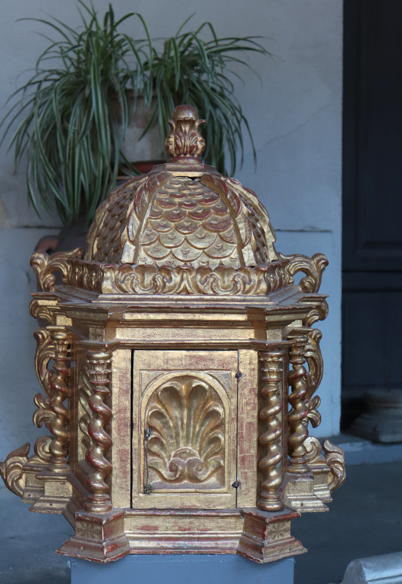 Gilded Tabernacle, Tuscany, 17th Century