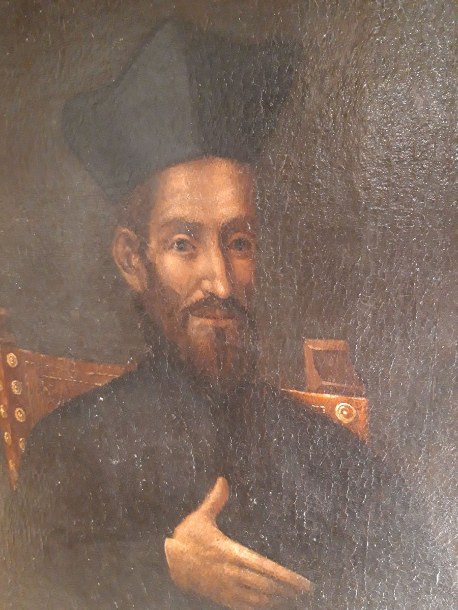 Large Portrait, Tuscany, 16th Century-photo-2