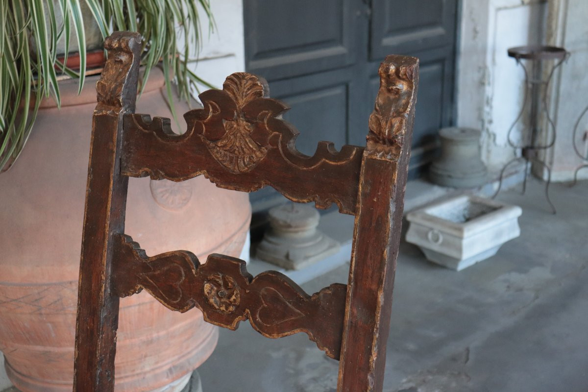 Paire de chaises, Toscane, 16e siècle-photo-4