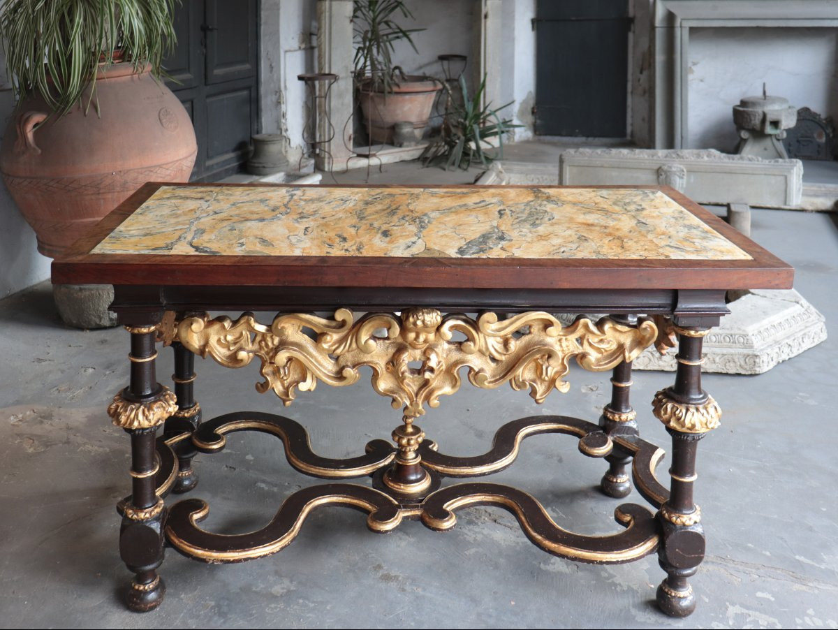 Console , Florence, 17th Century-photo-5