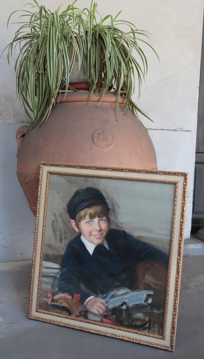 Attilio Melo (Padoue 1917-Milan 2011) - Portrait