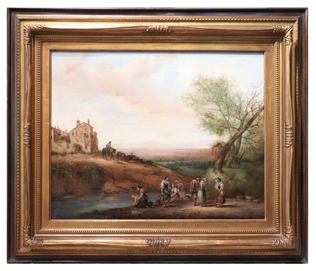 Canella Carlo (verona 1800-milan 1879) - Pair Of Landscapes-photo-4