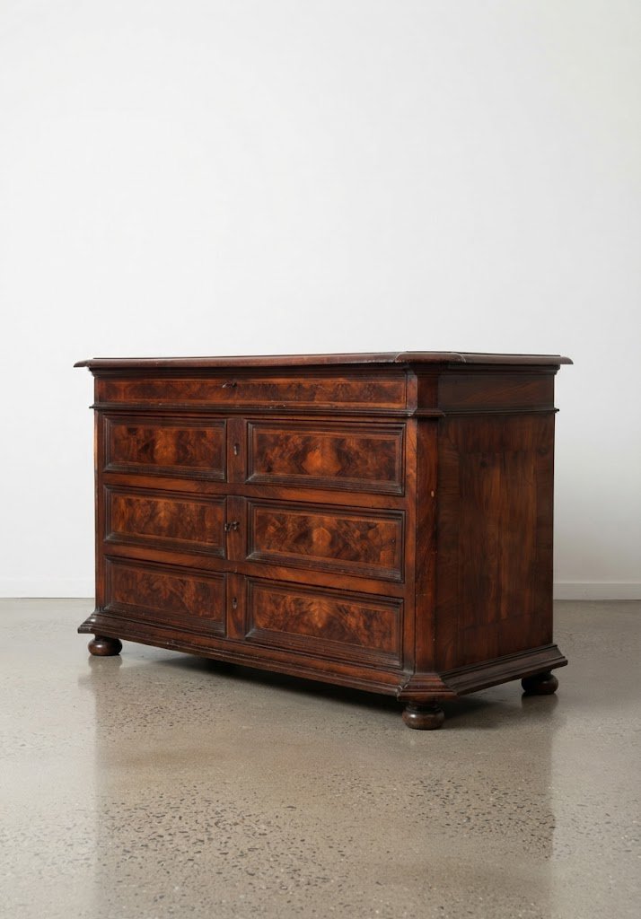 Commode Toscane Avec Bureau, Fin Du 17e Siècle 