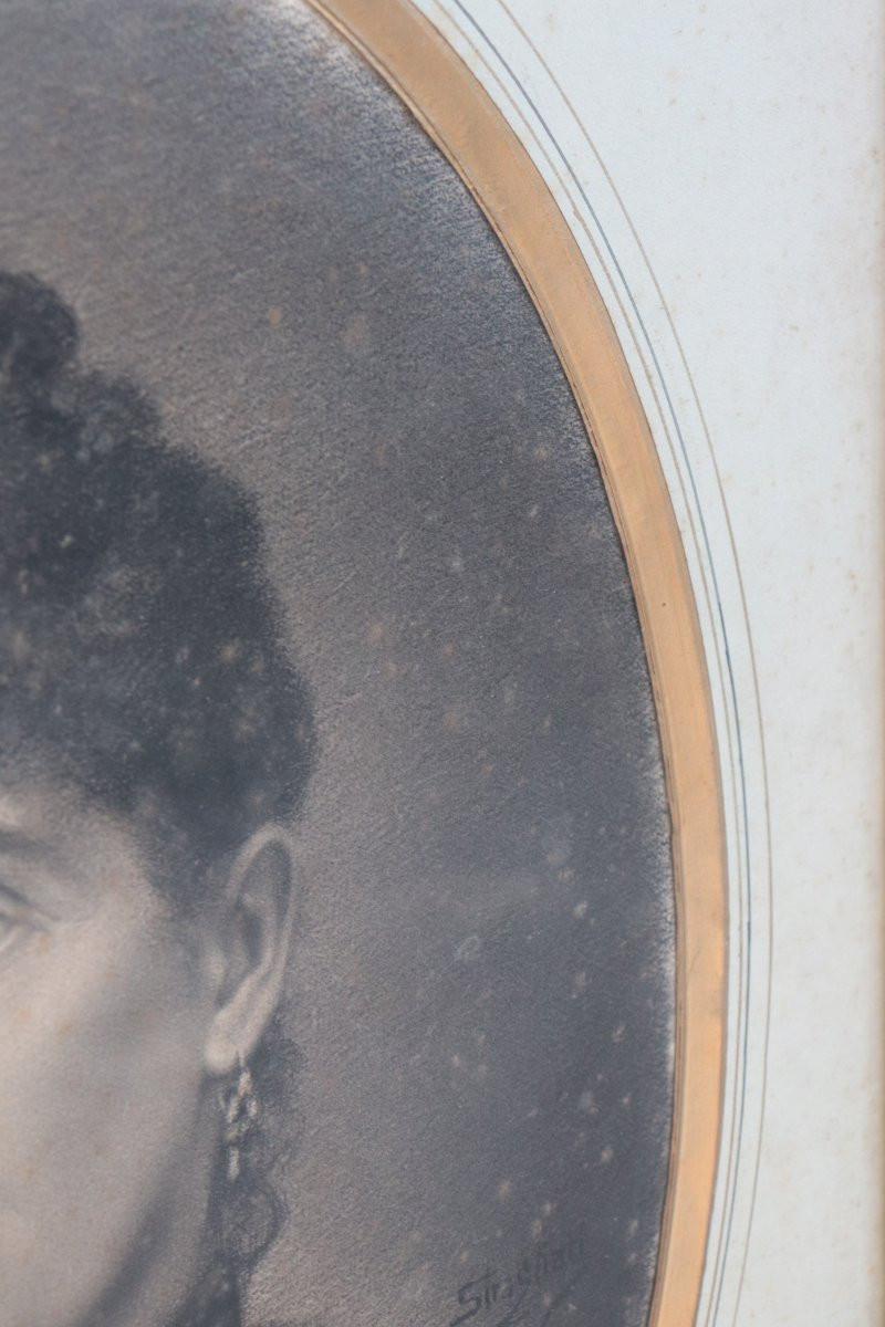 Carlo Stragliati (milan 1868–1925) – Pair Of Portraits-photo-1