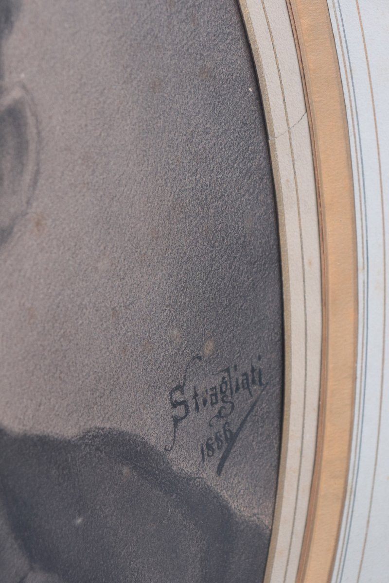 Carlo Stragliati (milan 1868–1925) – Pair Of Portraits-photo-2