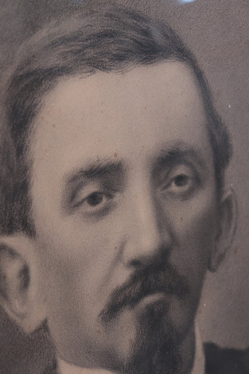 Carlo Stragliati (milan 1868–1925) – Pair Of Portraits-photo-3