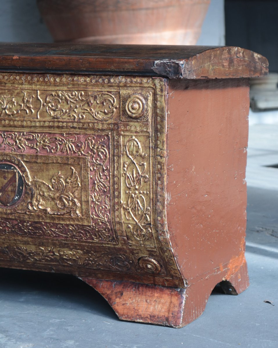 Wedding Chest (cassone), Tuscany, 16th Century-photo-2