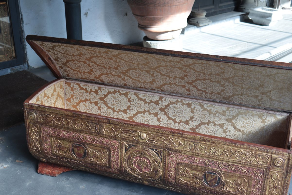 Wedding Chest (cassone), Tuscany, 16th Century-photo-3