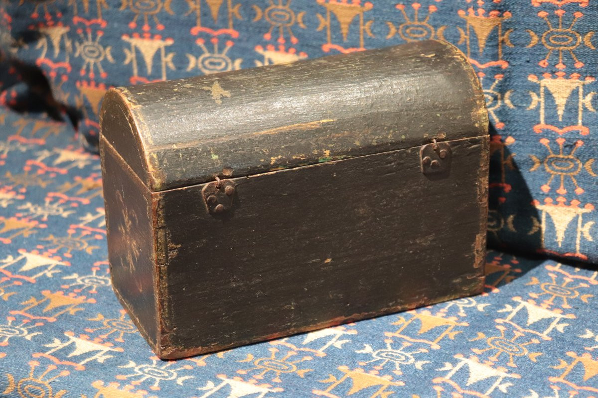 Coffret laqué, Toscane, 17e siècle-photo-2