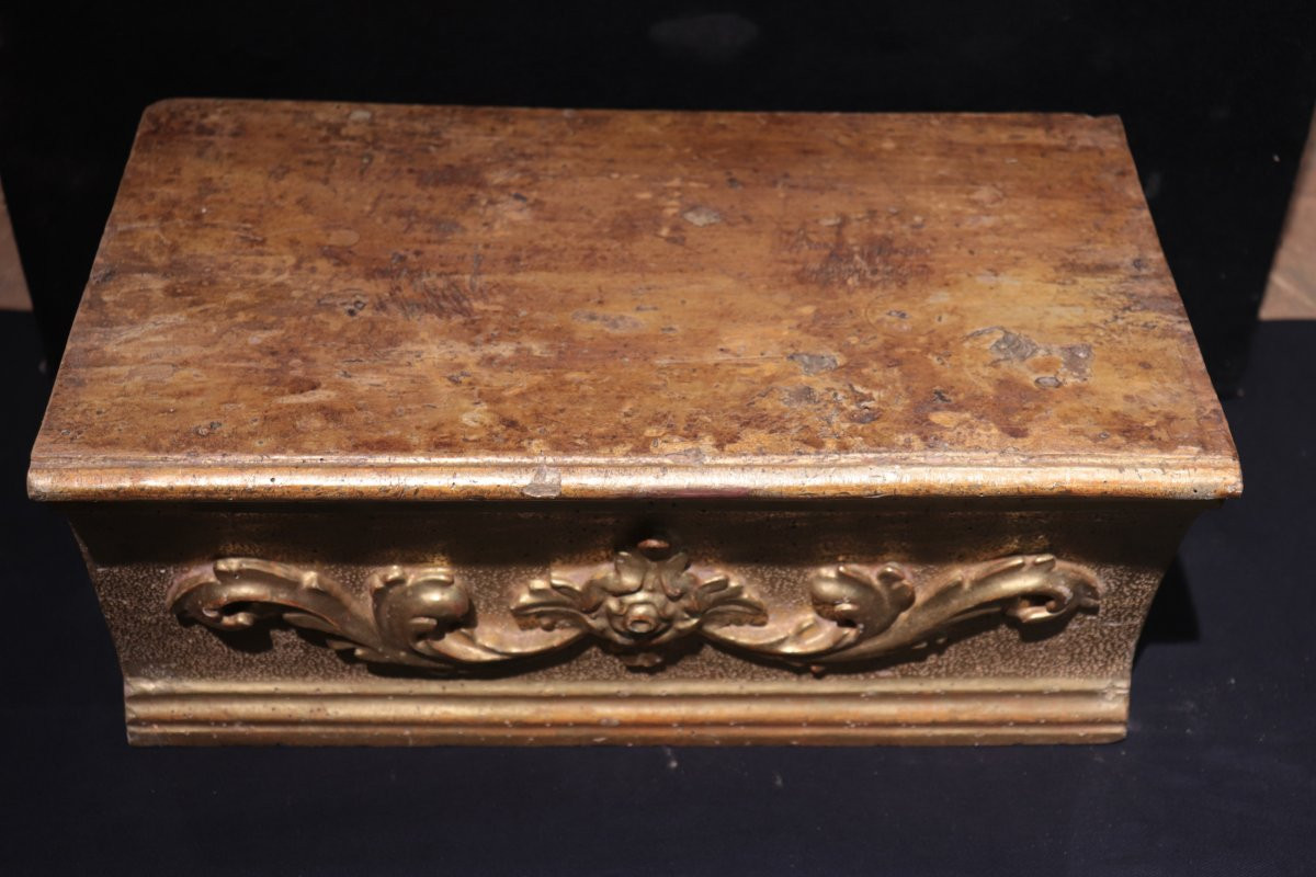 Étagère dorée et laquée, Toscane, 18e siècle-photo-4