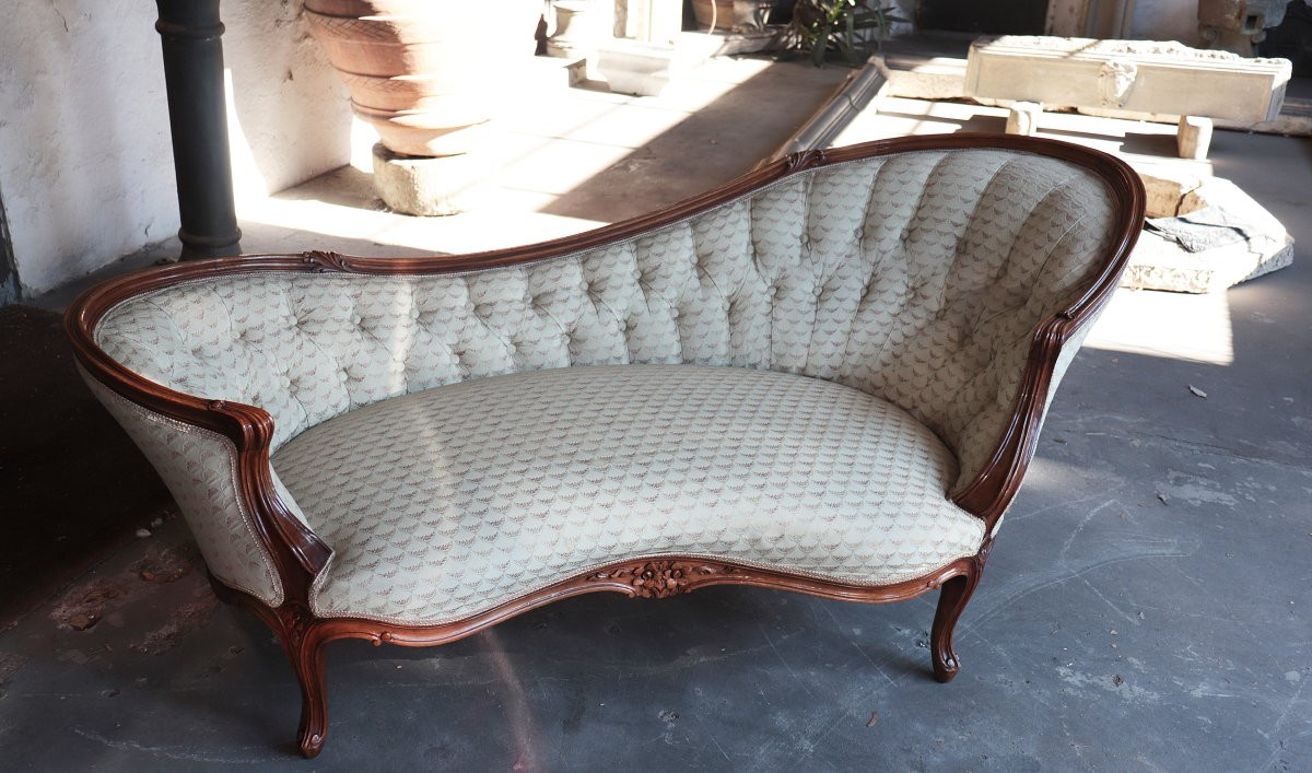 Sofa - Dormeause, 19th Century-photo-2