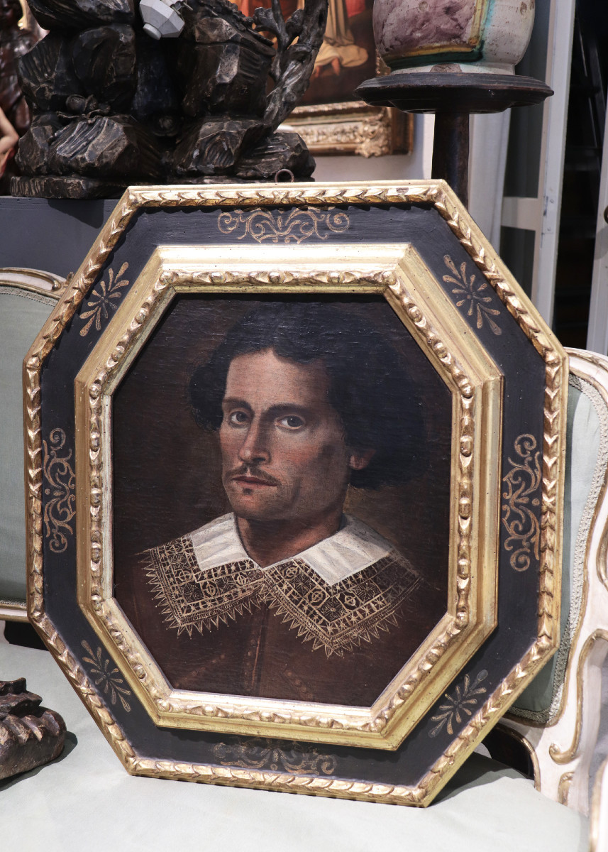 Peinture Ancienne : Portrait, Florence, 18e Siècle
